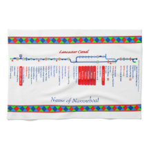 Lancaster Canal UK Inland Waterway Route Red