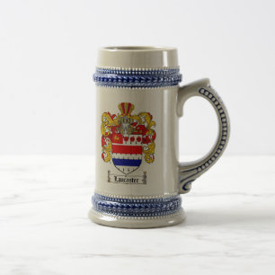 Lancaster Coat of Arms Stein / Lancaster Crest Bierpul