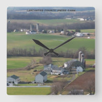 Lancaster County Amish Boerderij wall klok