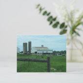 Lancaster County Boerderij Briefkaart (Staand voorkant)