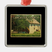 Lancaster County Pennsylvania Metalen Ornament (Voorkant)
