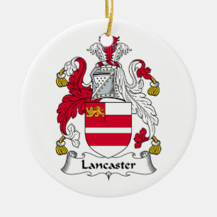 Lancaster Family Crest Keramisch Ornament