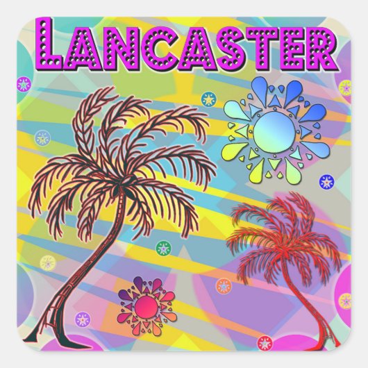 Lancaster Happy en Hope Sticker (Voorkant)