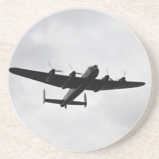 Lancaster Heavy Bomber Zandsteen Onderzetter (Voorkant)