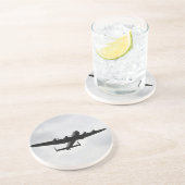 Lancaster Heavy Bomber Zandsteen Onderzetter (Zijkant)