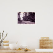 Lancaster Ohio North of Shimps Hill Poster (Keuken)