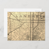 Lancaster, PA Carte Vintage (Devant / Derrière)