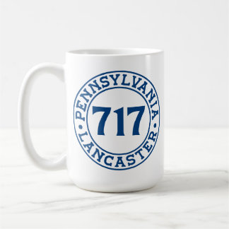 Lancaster Pennsylvania 717 Netnummer Koffiemok