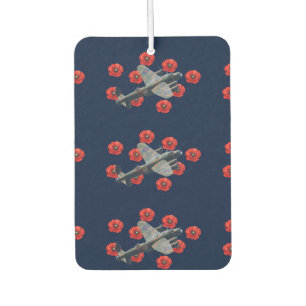 Lancaster tussen rode papavers Luchtverfrisser