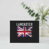 Lancaster UK Flag England Souvenir Briefkaart (Staand voorkant)