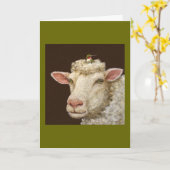 Lance- en Mabel-kaart Kaart (Gele Bloem)