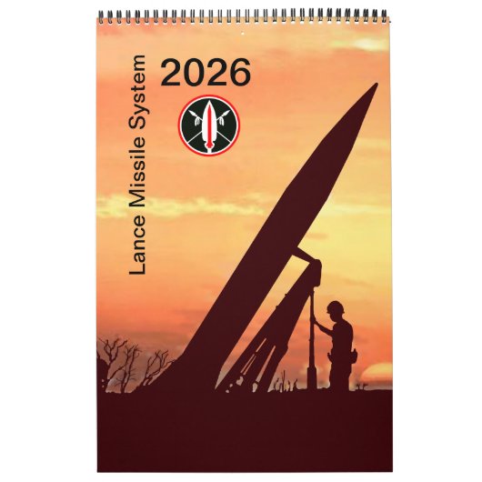 Lance Missile Calendar Kalender (Hoes)