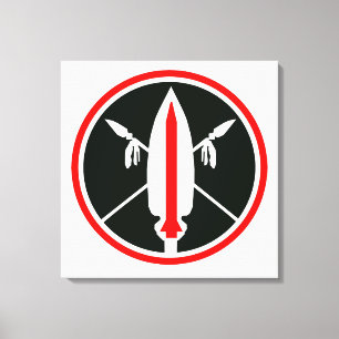 Lance Missile Canvas Afdruk