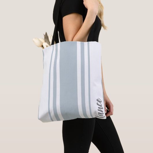 Lance Sac fourre-tout Monogramme Rayures Minimalis (De près)