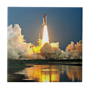 Lanceerplatform Cape Canaveral Florida Tegeltje