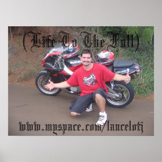 Lancelot Johnson poster (Leven tot het volledige l (Voorkant)