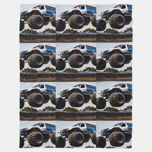 Lancement de camion Monster, grande couverture en (Devant)