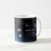 Lancement de fusée Space Oddity Tasse Starfield (Devant droit)