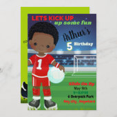 Lancement de la carte d'invitation d'anniversaire (Devant / Derrière)