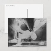 Lancement de la carte postale Titanic (Devant / Derrière)