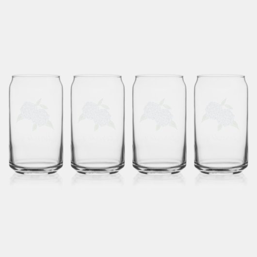 Lancement de mariage classique Hydrangea Bleue sur (Dos)