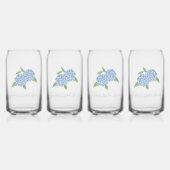 Lancement de mariage classique Hydrangea Bleue sur (Recto)