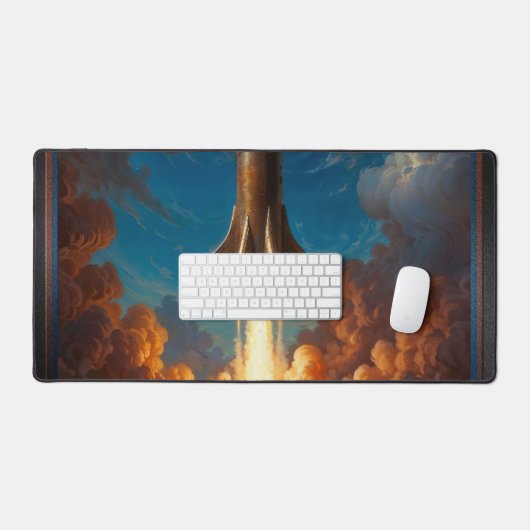 Lancement d'une fusée de fusion rétro époustouflan (Clavier et souris)