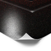 Lancement Lunaire - Voyage vers Moon Retro Poster (Coin)