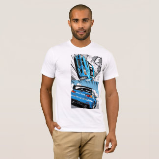 Lancer | Auto Shirt Katoen T-shirt | Zuiger en dra