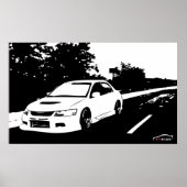Lancer EVO 9 Poster (Voorkant)