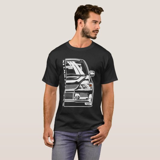 Lancer Evolution 9 T-shirt (Voorkant volledig)