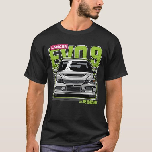 Lancer Evolution 9 T-shirt (Voorkant)