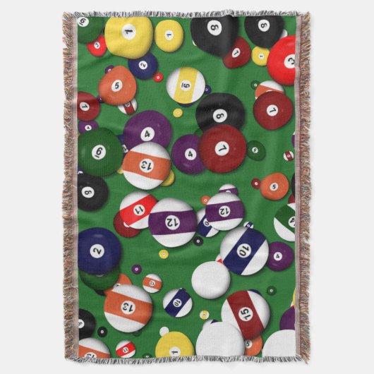 Lancer la couverture - Billard (devant Vertical)