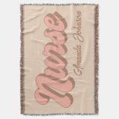 Lancer la couverture pour infirmière personnalisée (devant Vertical)