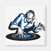 Lancer la fête DJ Magnet (Devant)