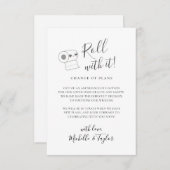 Lancer mignon avec elle Reportée Modifier la carte (Devant / Derrière)