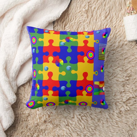 lancer oreiller décore enfants (Couverture)