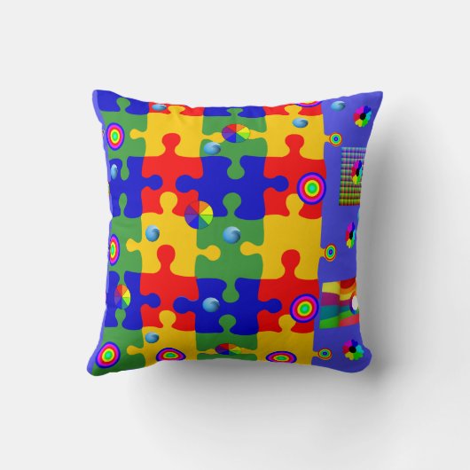 lancer oreiller décore enfants (Verso)