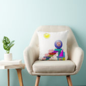 lancer oreiller décore enfants (Chaise)