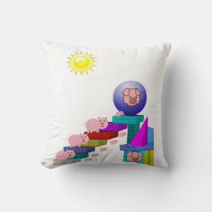 lancer oreiller décore enfants