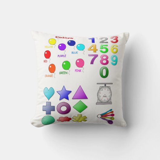 lancer oreiller décore enfants (Recto)