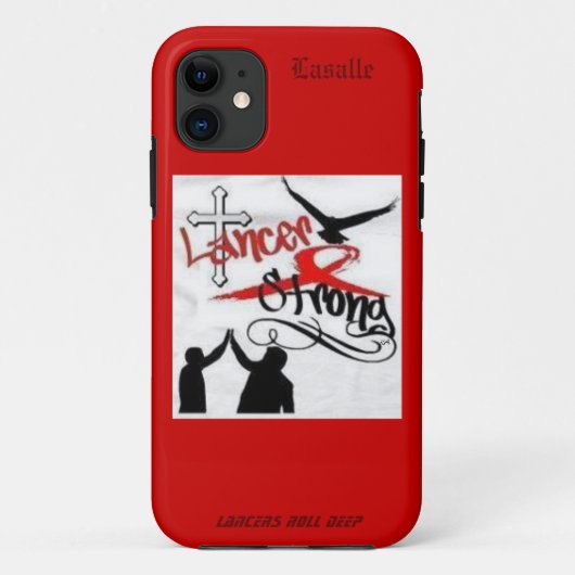 Lancer Strong Lasalle IPhone case (Achterkant)