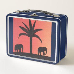 Lancering box met twee olifanten