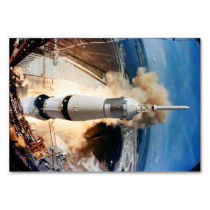 Lancering van Apollo Saturn V-raket naar de Maan 1 Kaart