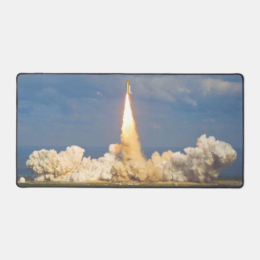 LANCERING VAN DE AMERIKAANSE SPACESHUTTLE BUREAUMAT (Voorkant)