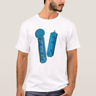 Lancetten voor glucosetest t-shirt