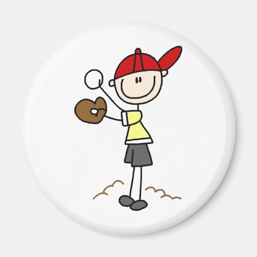 Lanceur de baseball aimant (Devant)