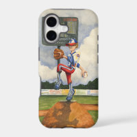 Lanceur de baseball sur la butte par Jay Throckmor
