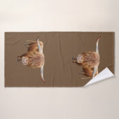 Lanceur écossais (Serviette de bain)