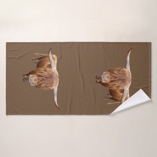 Lanceur écossais (Serviette de bain)